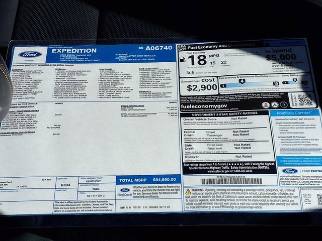 2025 Ford Expedition Tremor