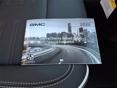 2026 GMC Sierra 1500 AT4X