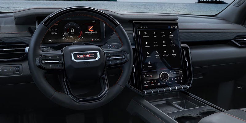 Infotainment system in 2026 GMC Acadia