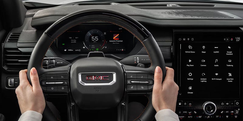 Speedometer in 2026 GMC Acadia