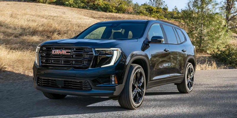 GMC Acadia in black