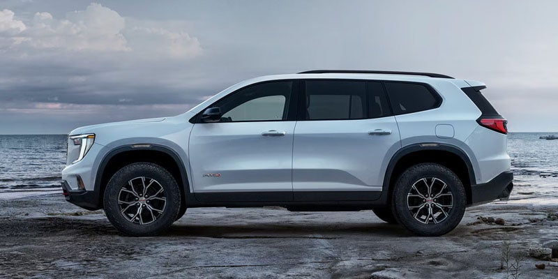 2026 GMC Acadia with side angle view