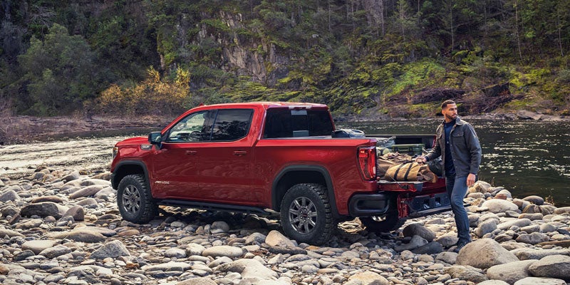 GMC Sierra 1500 with scenic background